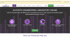 Desktop Screenshot of noiselab.net